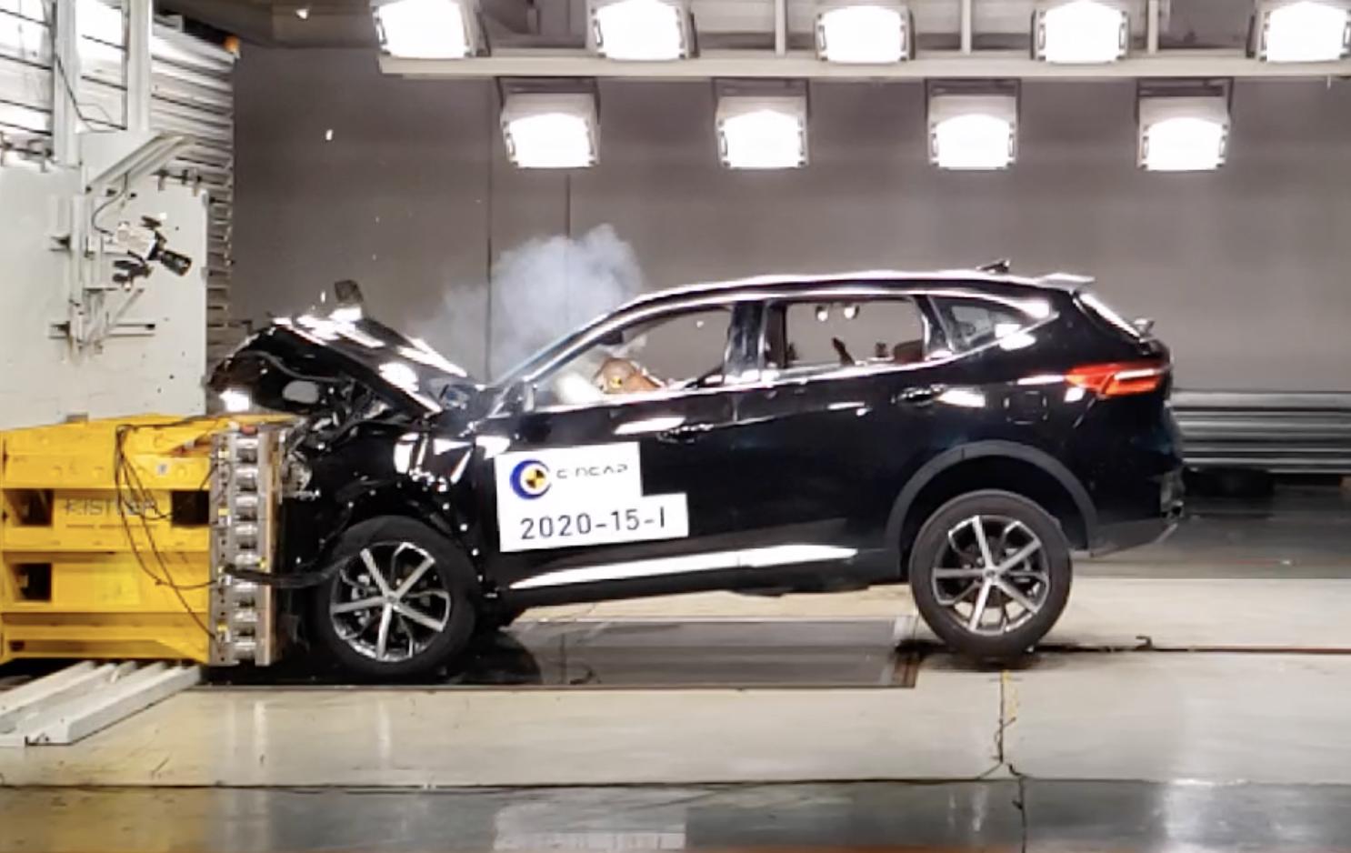 Haval f7 crash test