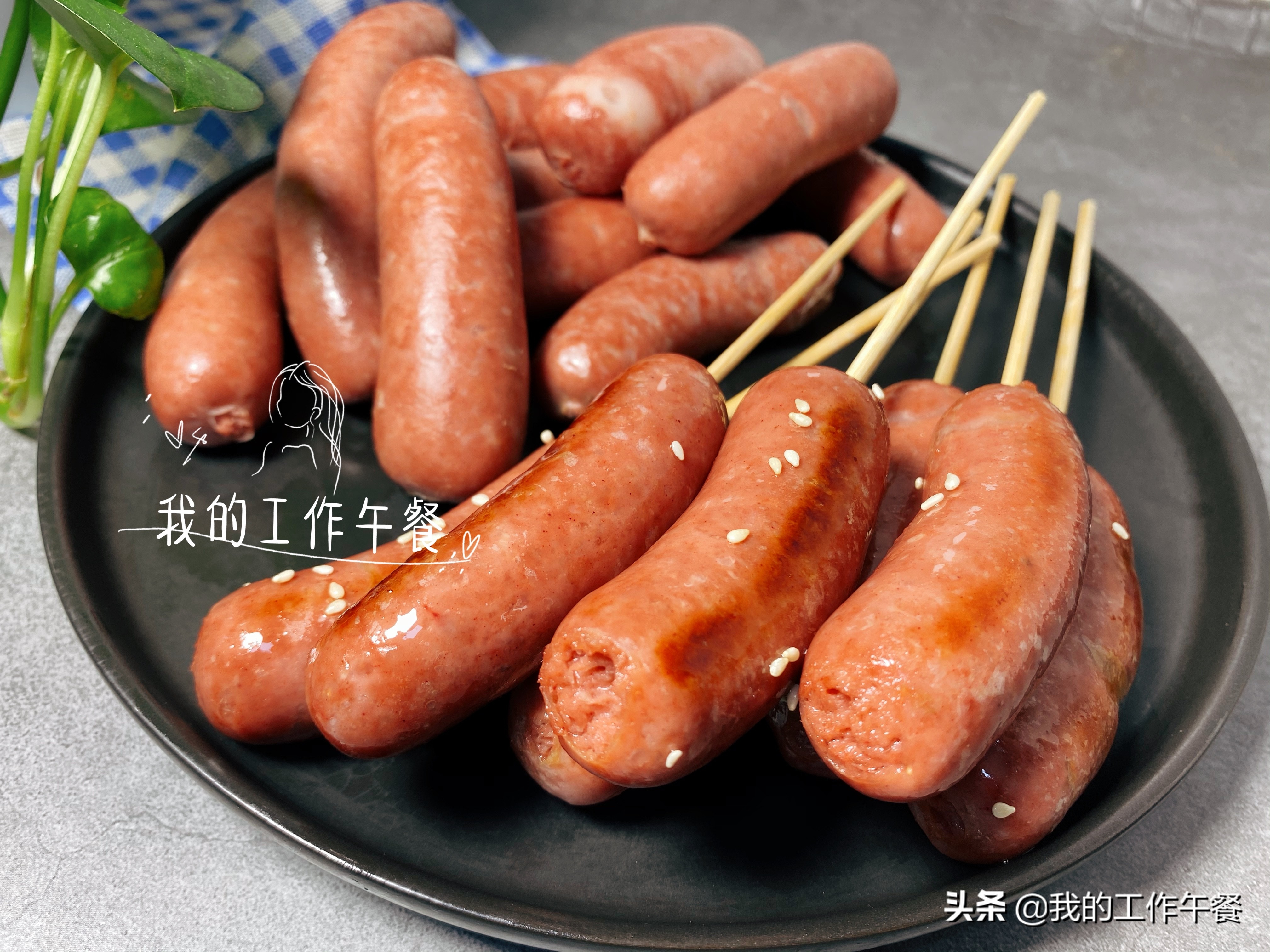 孩子大愛的脆皮腸，方法簡單易學，皮脆Q彈，比臘肉臘腸香