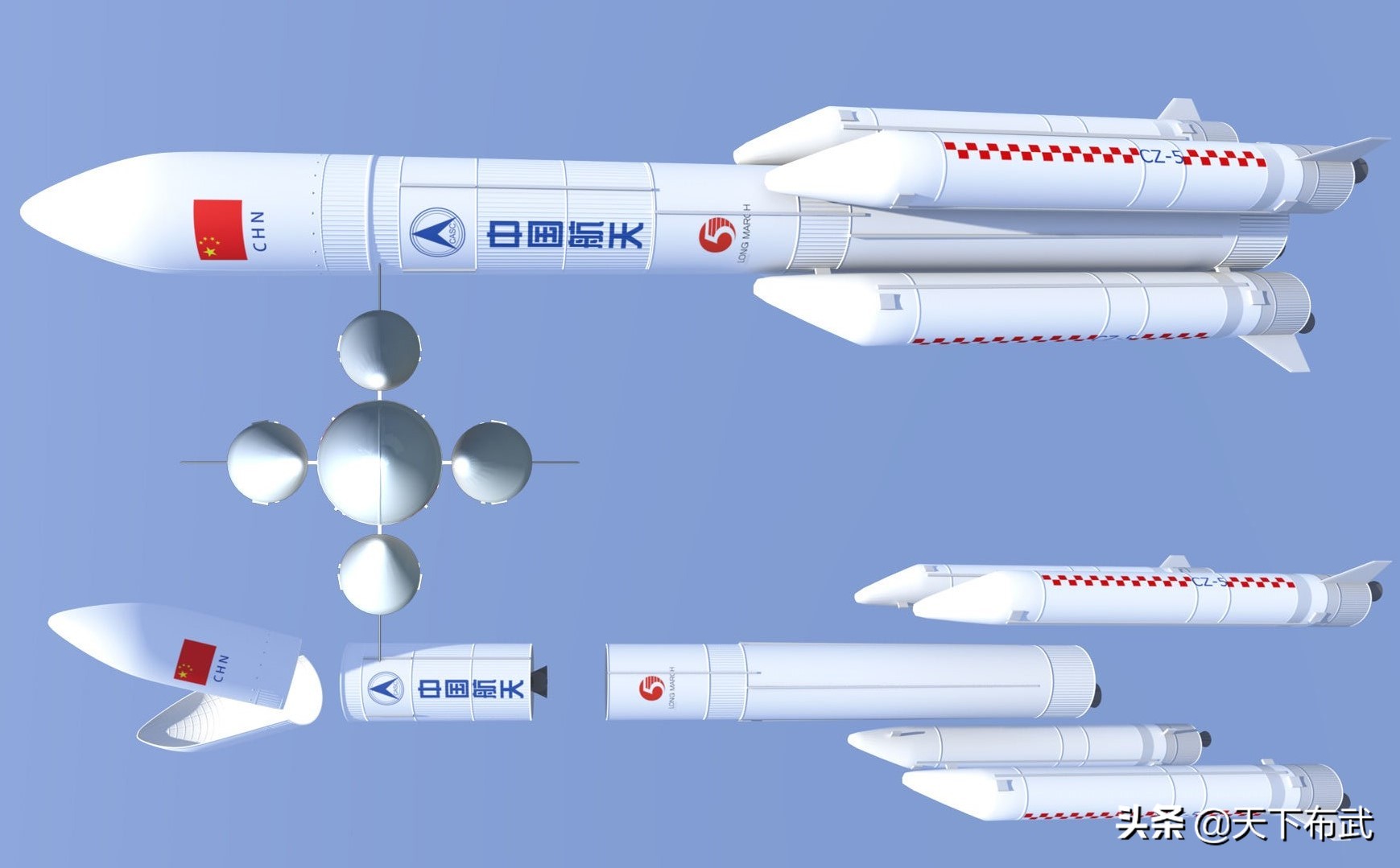 近地运载25吨，建设空间站全靠它，长征-5B在全球处于什么水平？