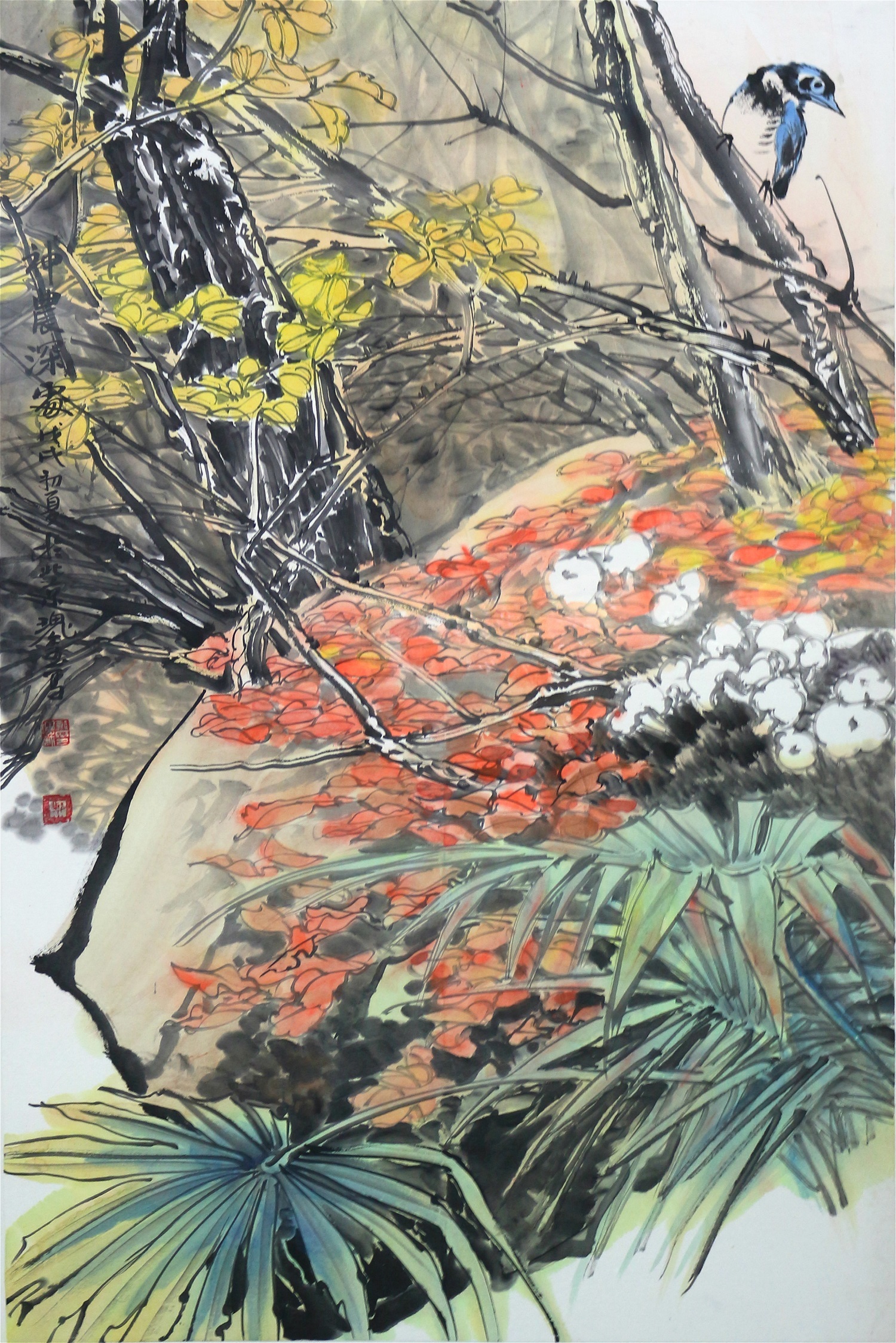 鸟啼花香 水流风起——走进郑瑰玺的笔下花鸟意境