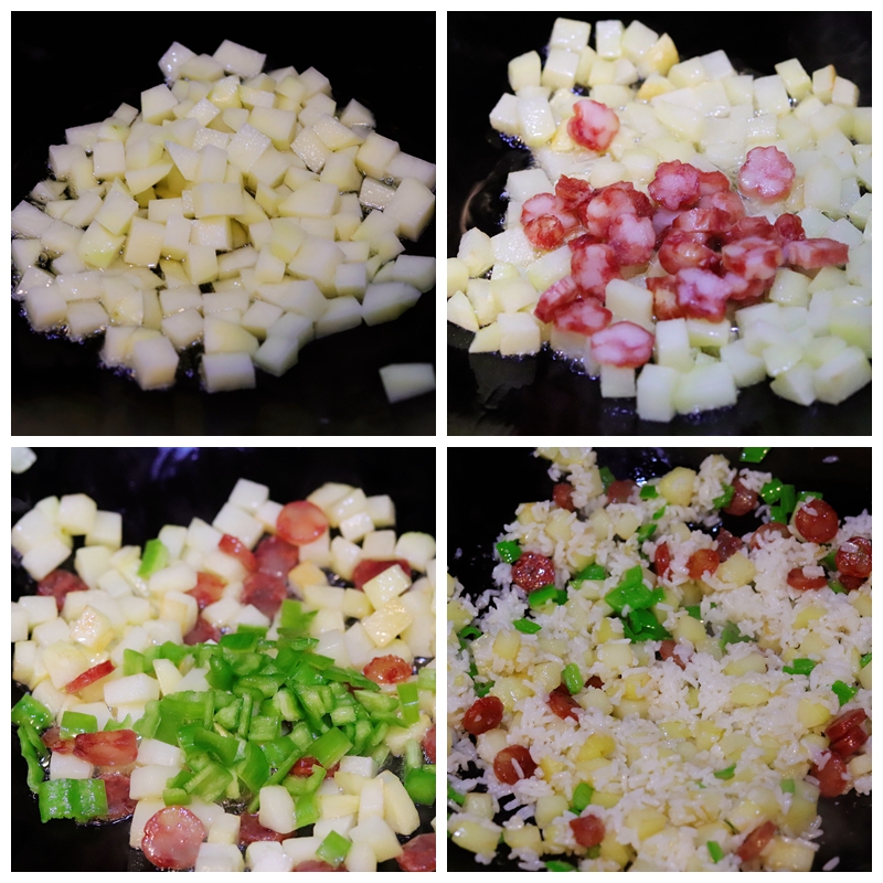 臘味炒飯我只服這做法，做法簡單又美味，我家一周連吃7次不嫌膩