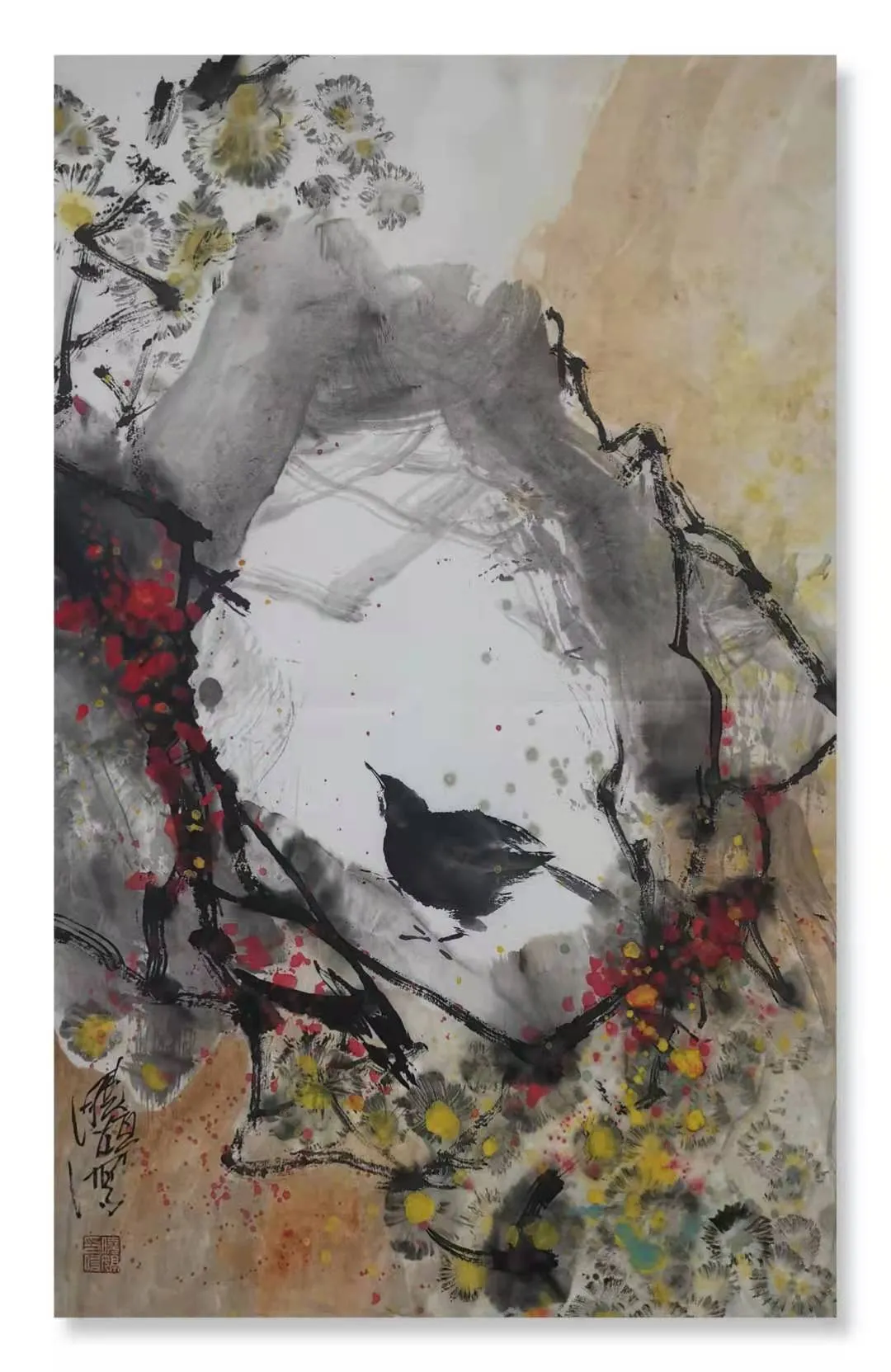 党晓婷国画作品展