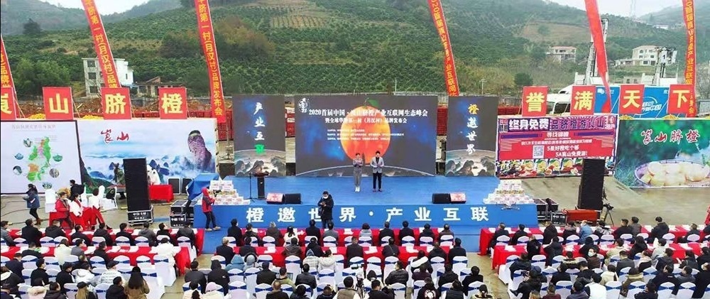 橙邀世界 产业互联——湖南新宁县举办首届中国崀山脐橙产业互联网生态峰会