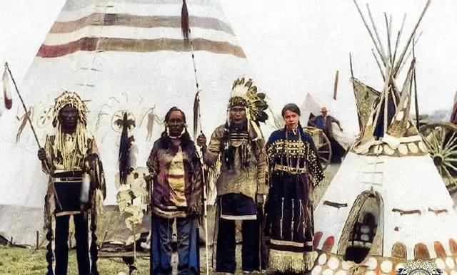 罕见的印第安人老照片，原来他们和亚洲人长得这么像！
