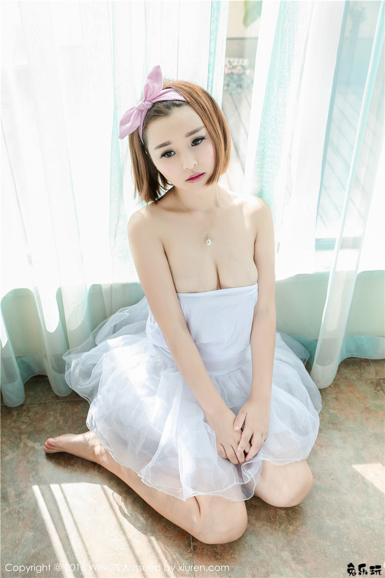 【WingS影私荟】2016.09.22 Vol.016 吉雅子美胸写真