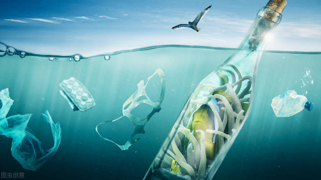 Every year 10 million tons of garbage enters the ocean and will