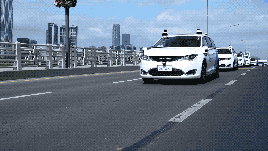 AutoX“真无人”车队驶上繁忙街头，中国正式进无人驾驶时代
