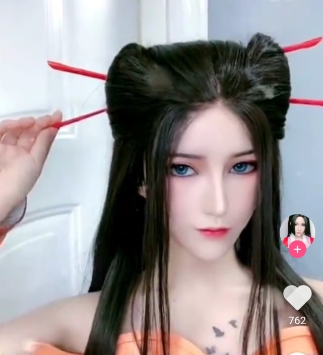 活用筷子也能玩轉cosplay，插頭上成髮簪，多來幾根變鮫肌 - 頭條匯