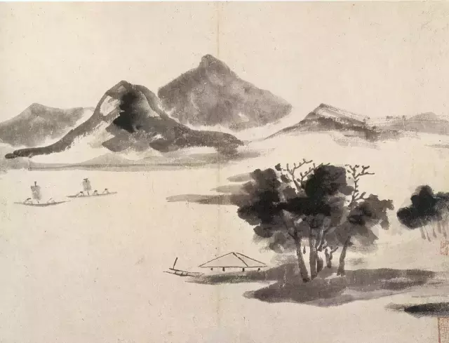 这位和尚的画,简到了极致,影响后世几百年