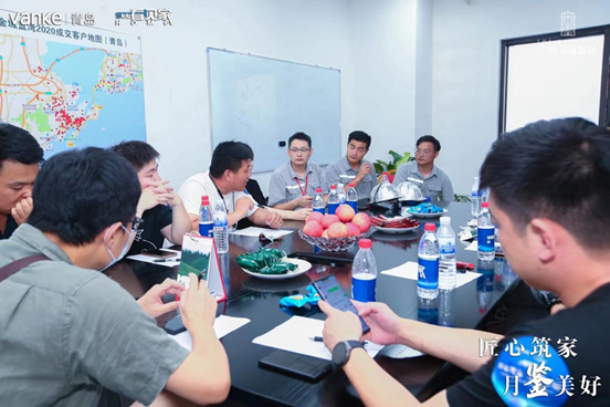 匠心筑家月鉴美好2021青岛万科金域蓝湾看见家与业主共建家园活动