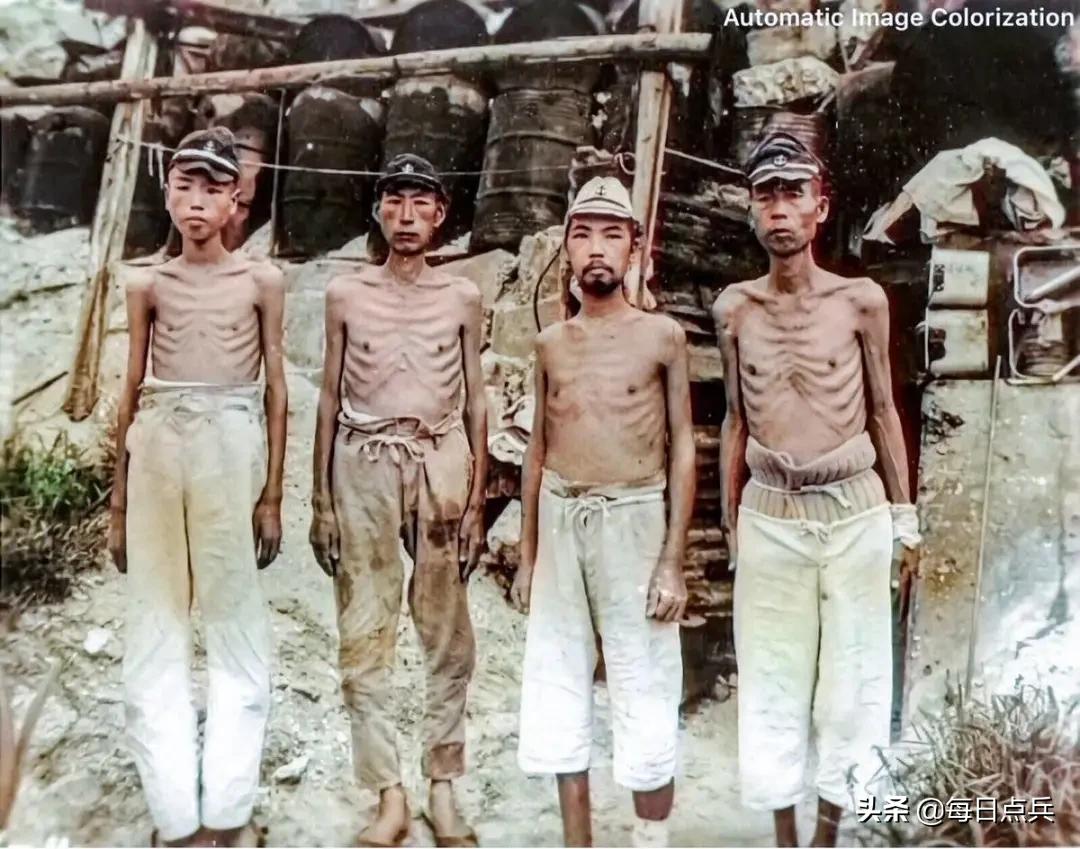 抗战末期，日本人已经饿得受不了