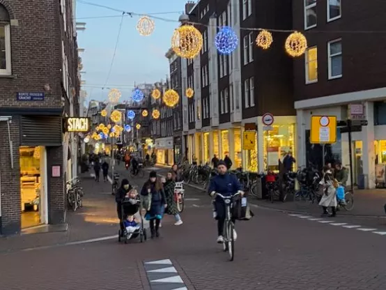 如果你头一回来荷兰，在街上走路会有点紧张