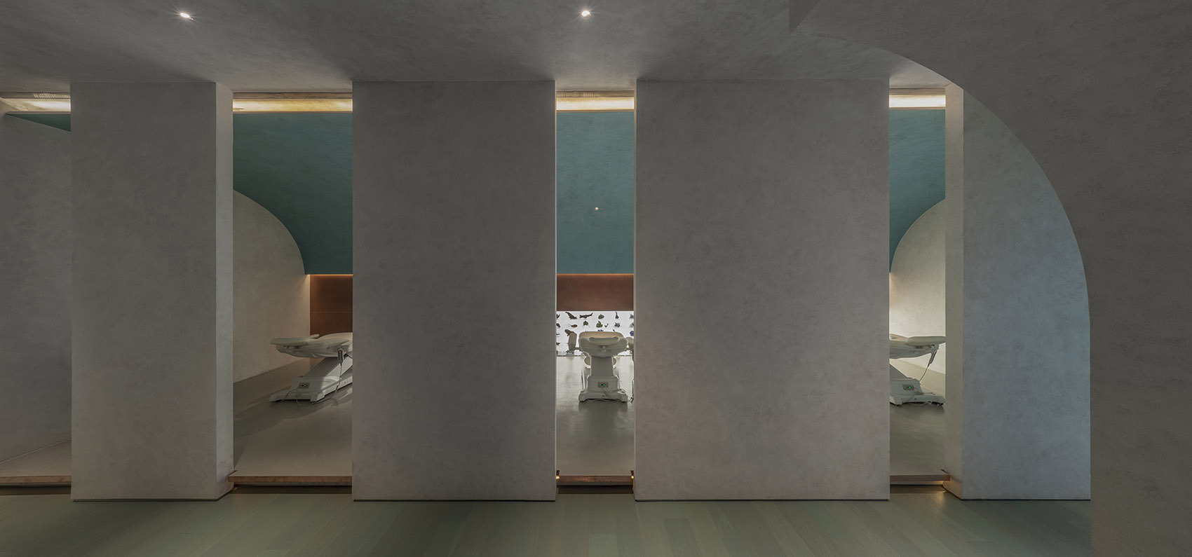 全球首家NOESA细胞水疗中心设计，艺术性的装饰让空间更精致