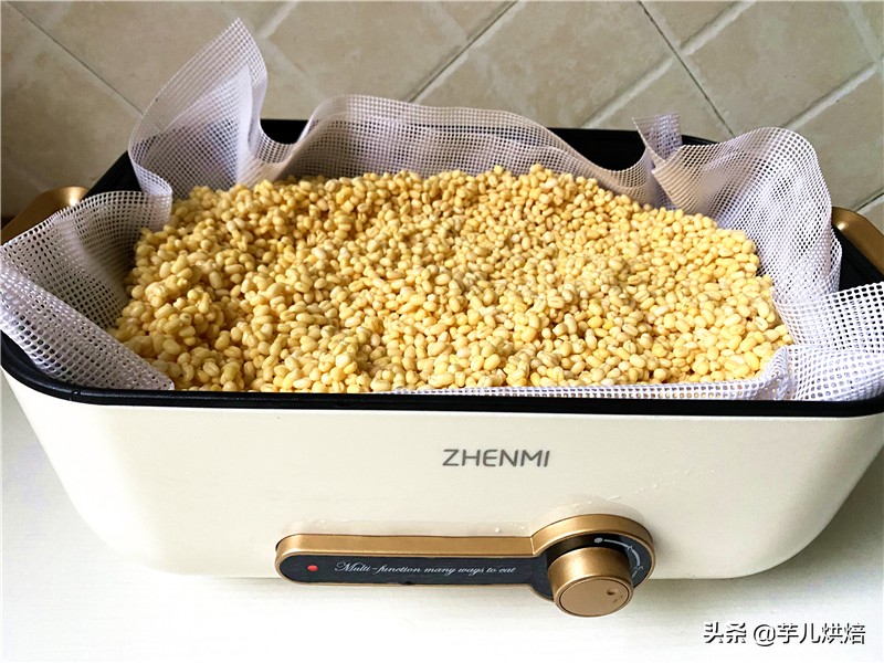 教你做綠豆糕，做法簡單無添加，香甜鬆軟不粘牙，比買的還好吃