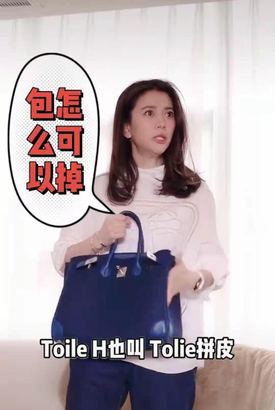 张智霖要哭！袁咏仪秀天价爱马仕包，网友曝价值可买一套房