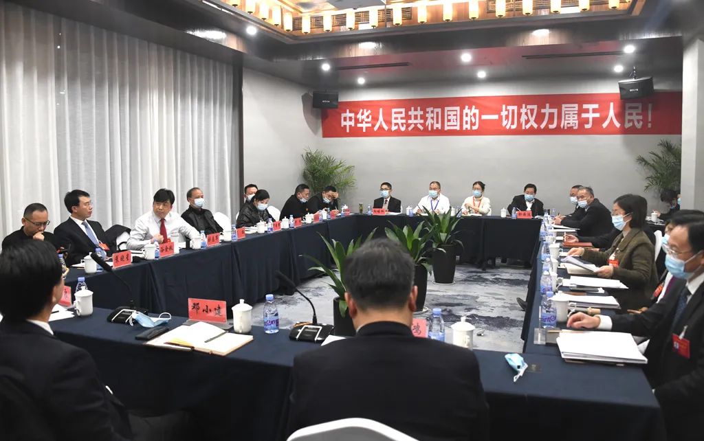 【图片新闻】市五届人大五次会议各代表团举行分组讨论