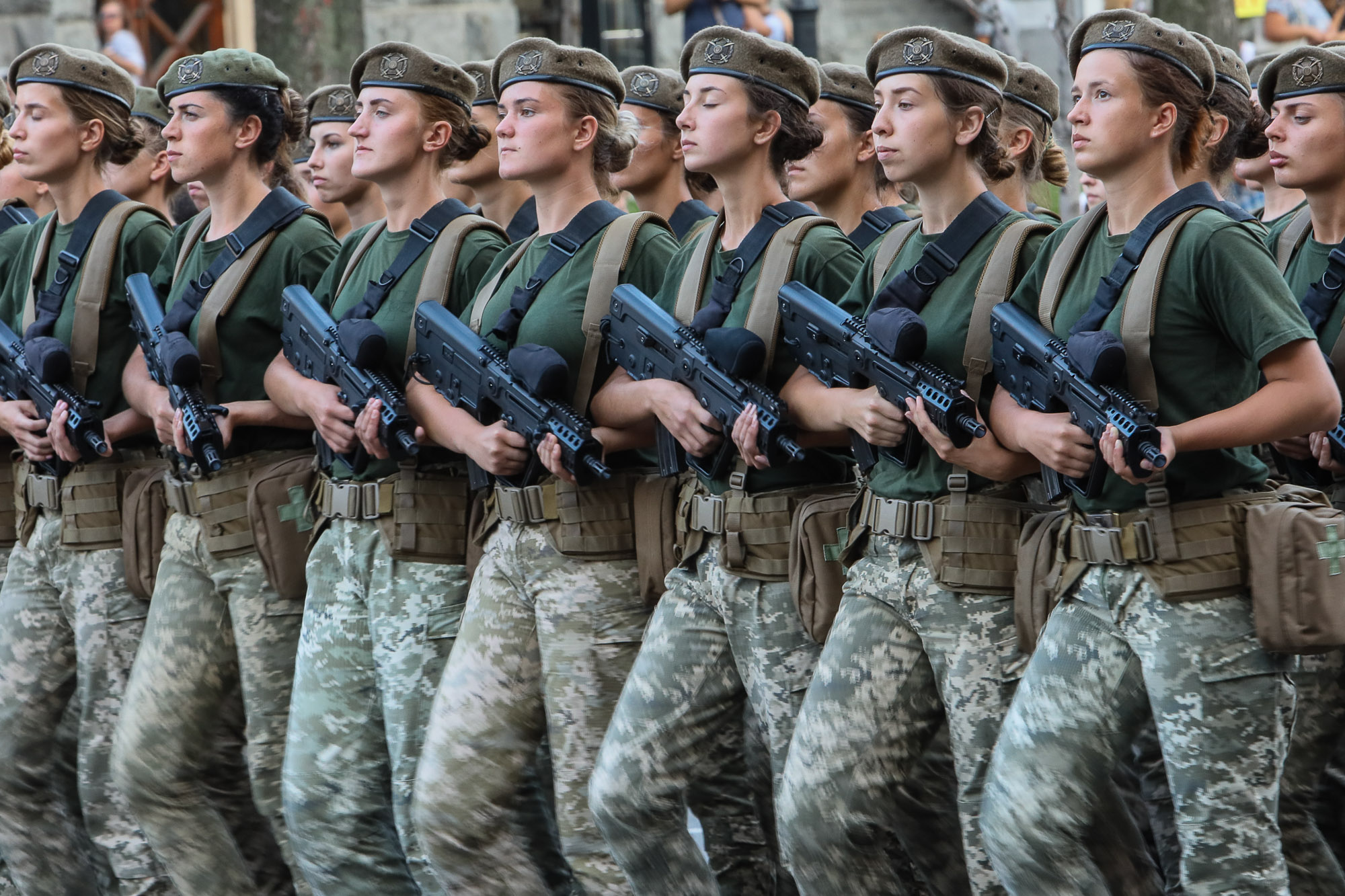 The consequences of the war! A large number of women in Ukraine joined ...