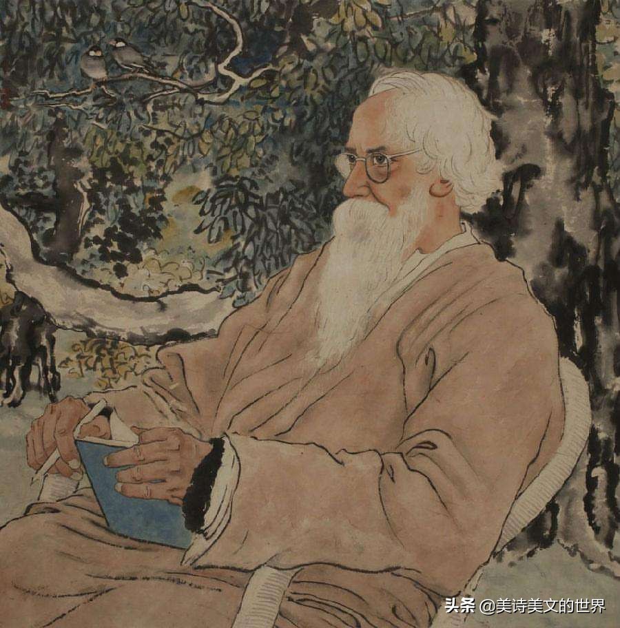 泰戈尔写给妻子的一首肉麻情诗，句句深情，打动世间不少女子的心-第1张图片-非凡网