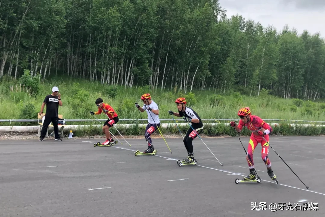 滑轮小将展英姿 尽显速度与激情