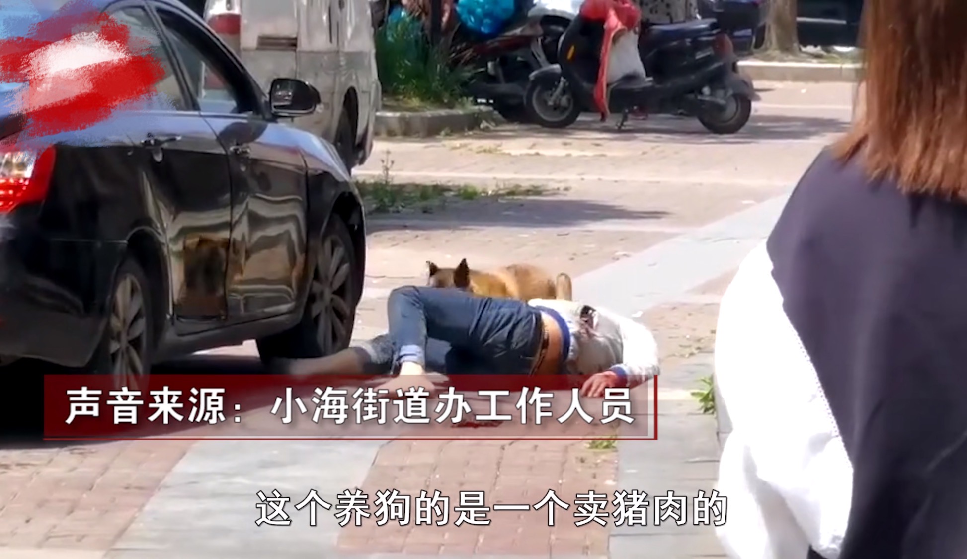网传江苏一男子遭恶犬当街撕咬致死，还被车轧脚？街道办回应-第6张图片-大千世界
