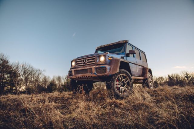 硬派越野王中王奔馳g5004x405天津現車