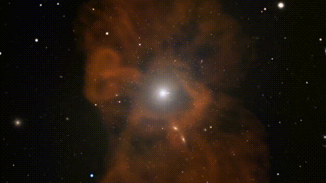 黑洞最新照片来了：只多了炫酷光纹，却让物理学家解开喷流大谜题