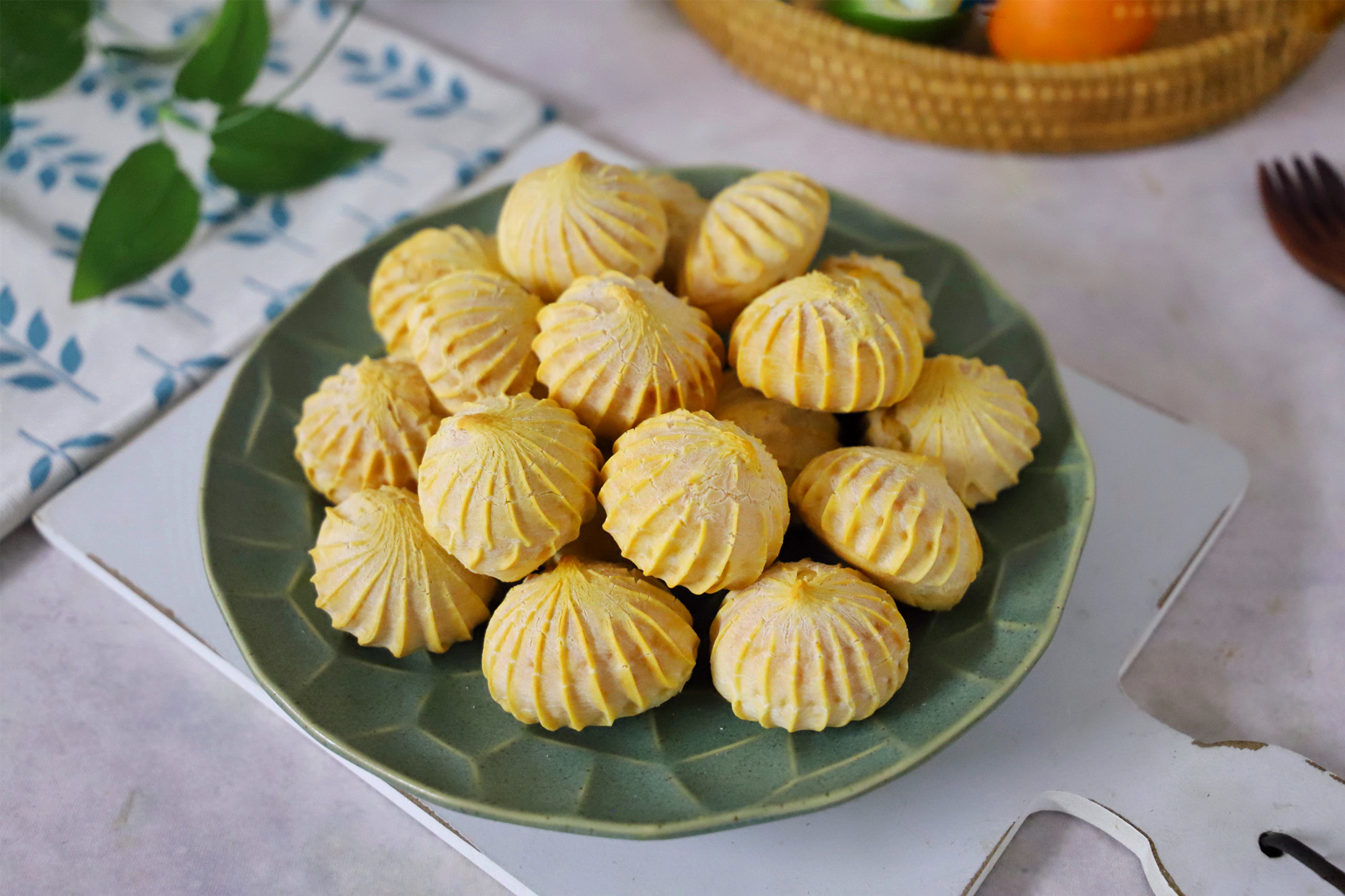 糯米粉還能這樣吃，加個雞蛋攪一攪，香酥軟糯，一口一個太香了