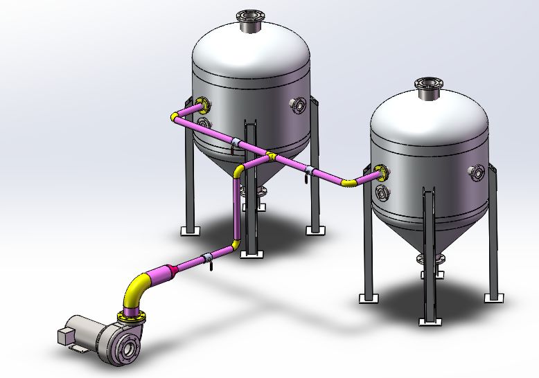 用SolidWorks顺手画一个管路系统，犹如探囊取物一般简单