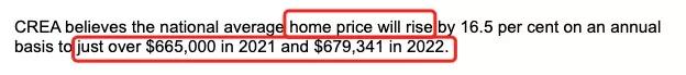 CREA：2021加拿大房价将持续攀升，销售额将创纪录