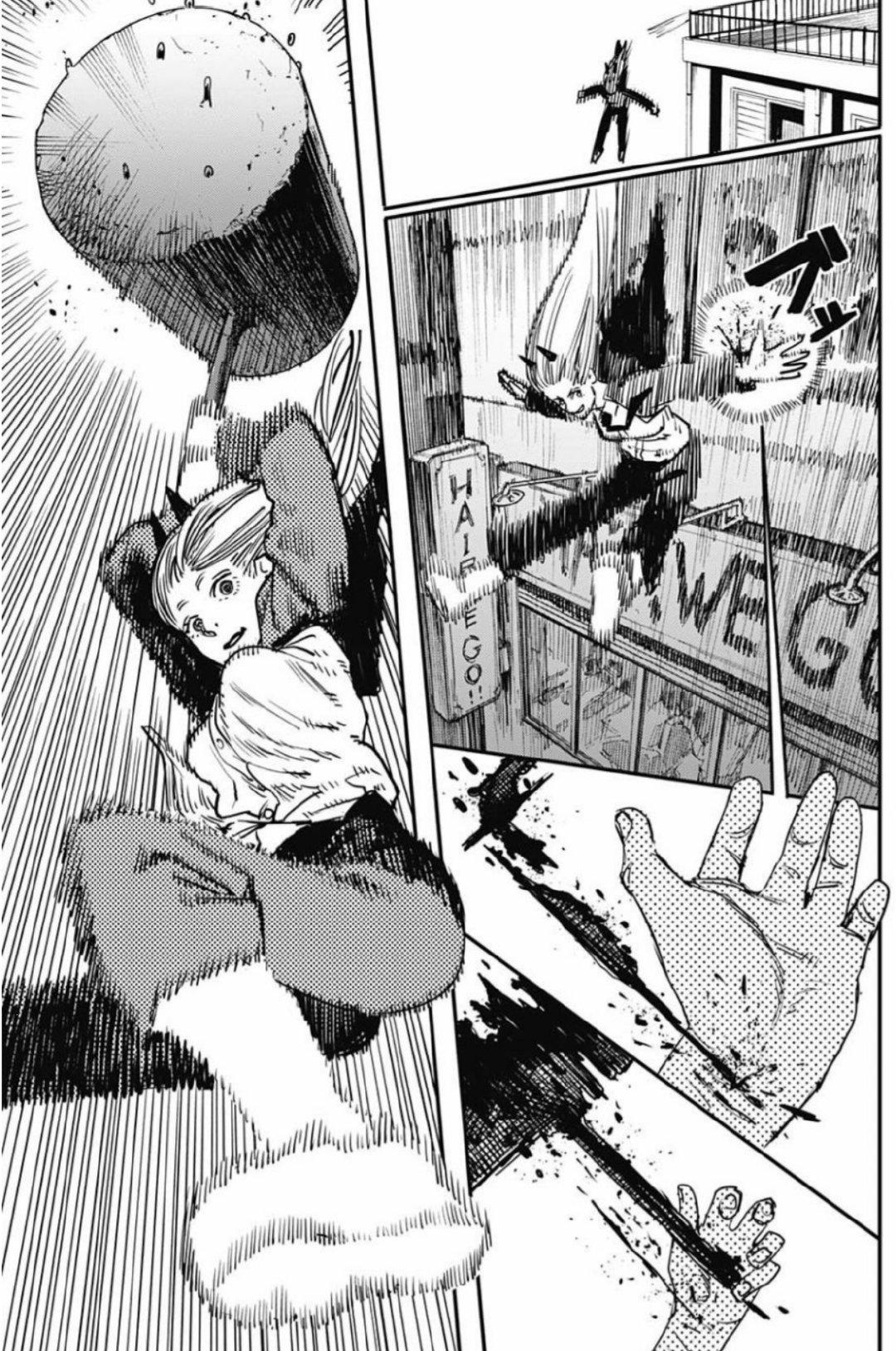 X 上的kudou ⛧：「Chainsaw Man Anime & Manga comparison