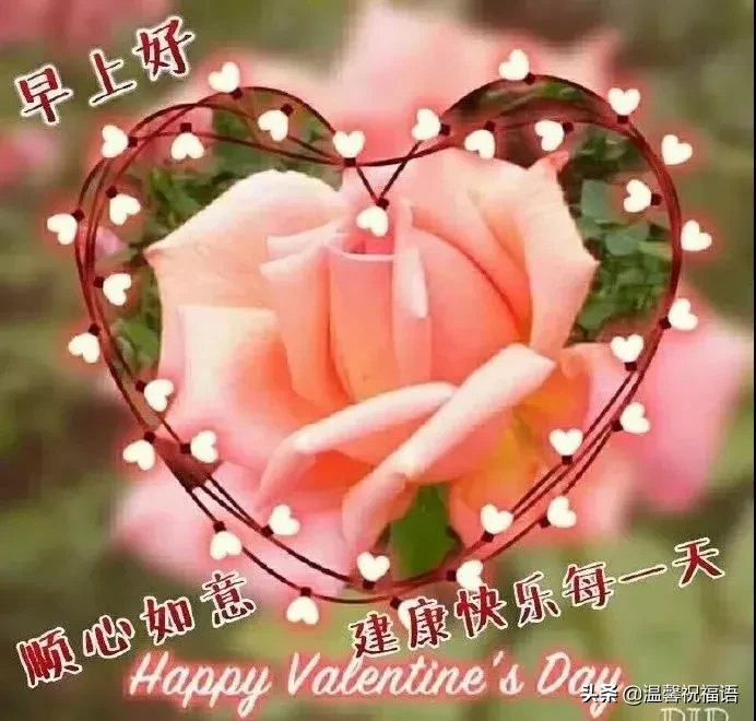 正月|2月25日正月十四早上好问候动图片 春天最美问候图片带字温馨短语句