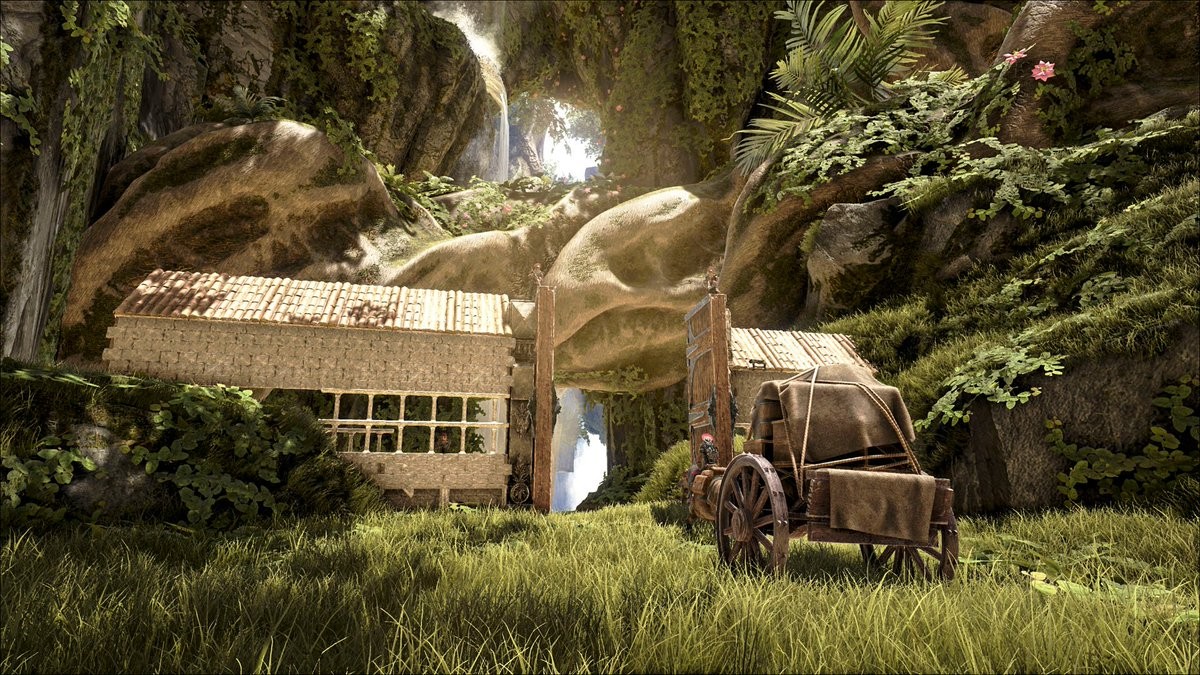 The pirate game "ATLAS" platform saddle is very useful, can make the