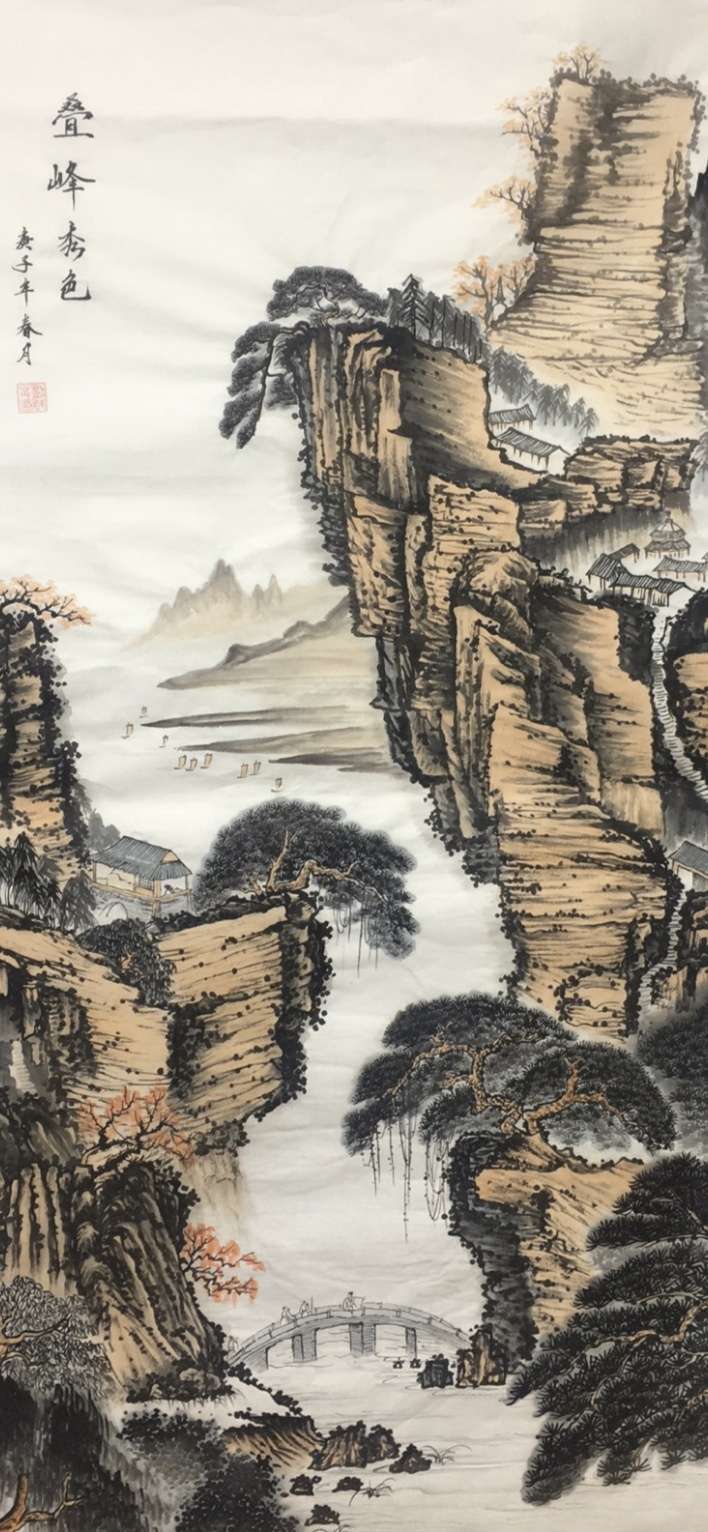 新时代画家刘群英作品赏析