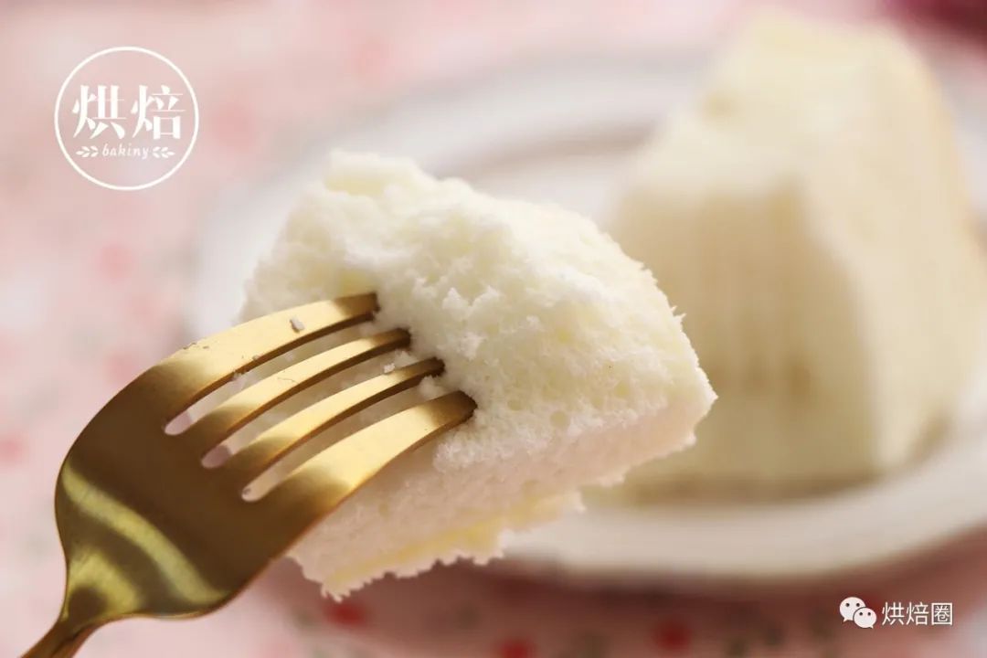這樣做天使蛋糕從裡到外都白不干不韌比戚風好吃