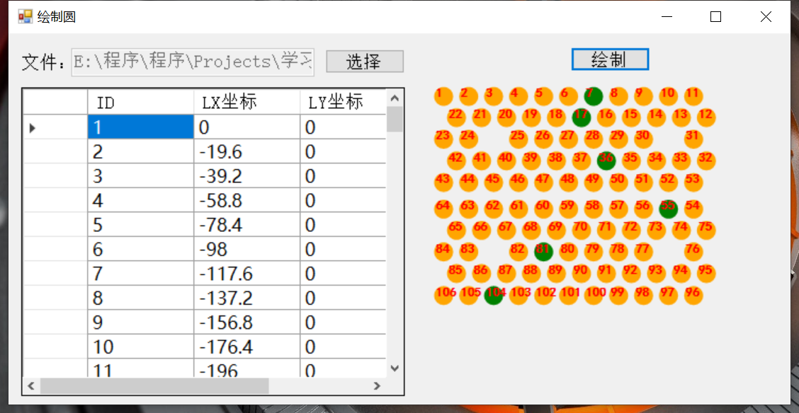 C# NPOI读取EXCEL与GDI+简单绘图