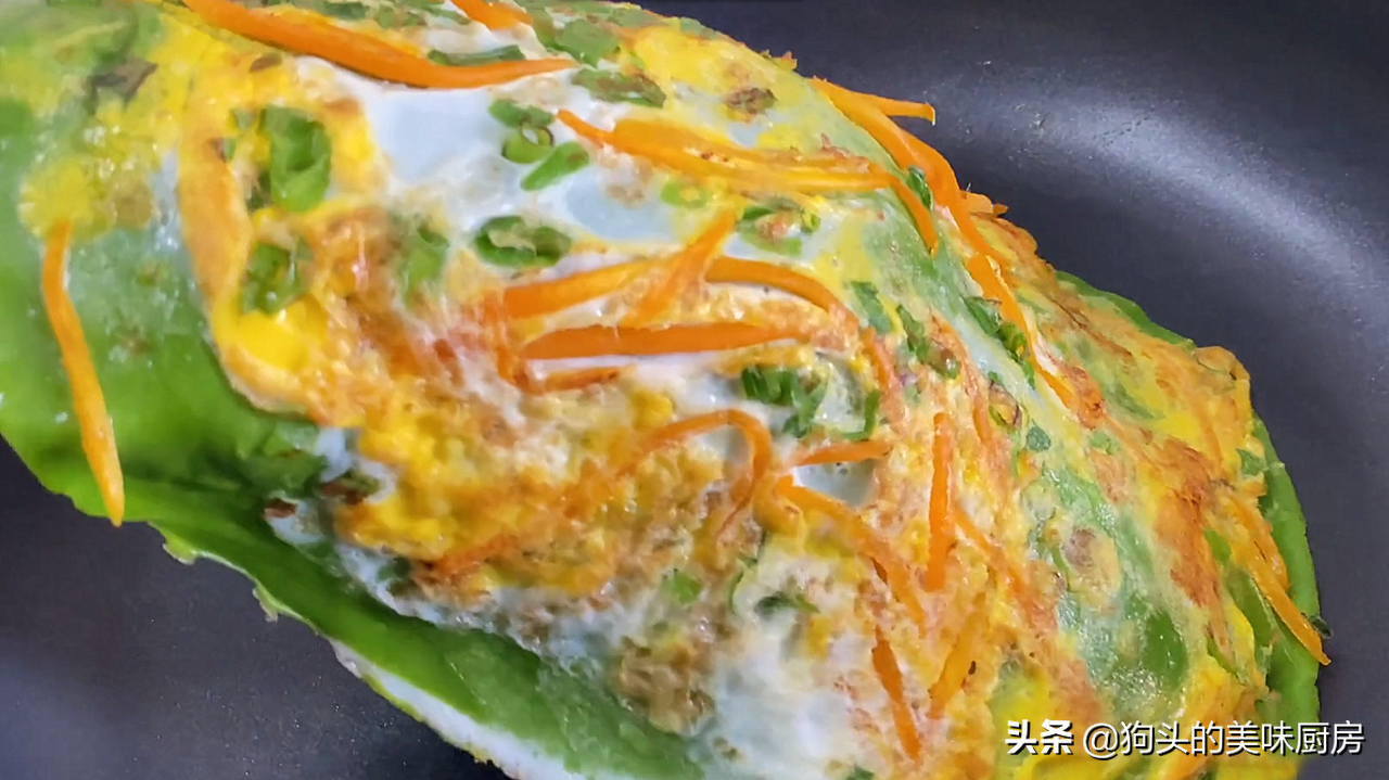我家最爱的早餐之一，筷子搅一搅，2分钟出锅，好吃营养又均衡