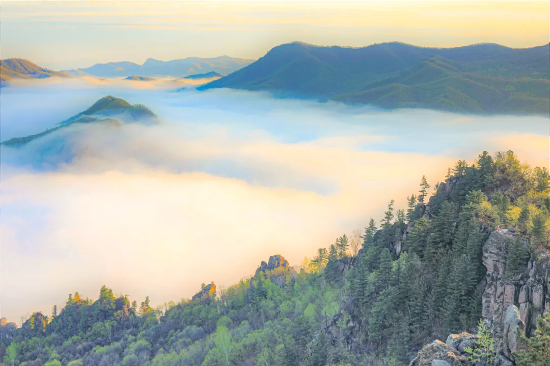 伊春市南岔县 |“北国黄山”仙翁山