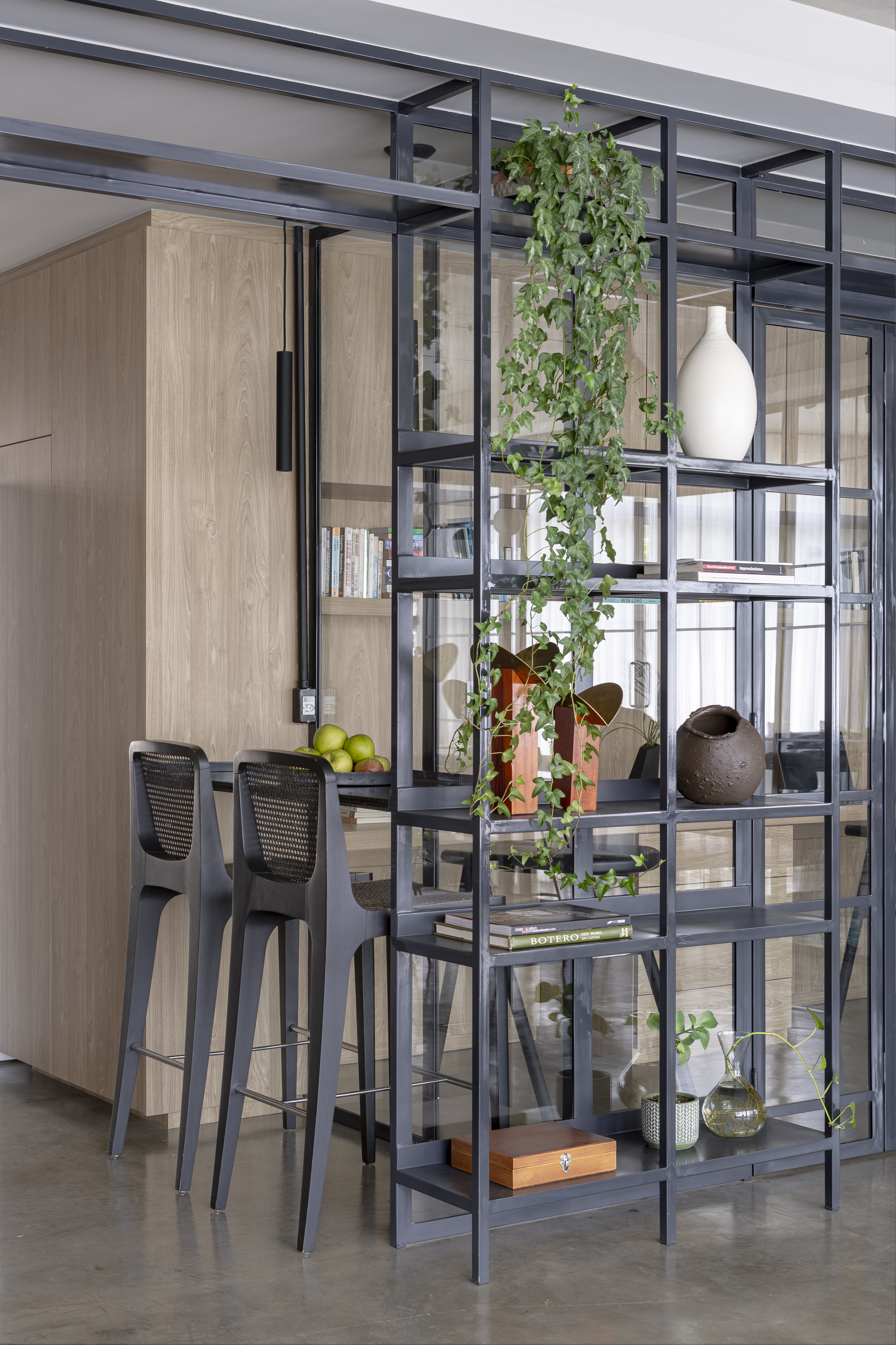 巴西利亚温暖明亮的水泥公寓，120m²三居改一居，向现代主义致敬