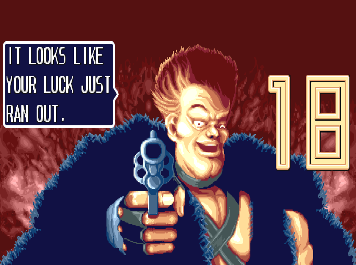 街機游戲續(xù)命成功畫面，就算被扎成刺猬也能原地滿血復活