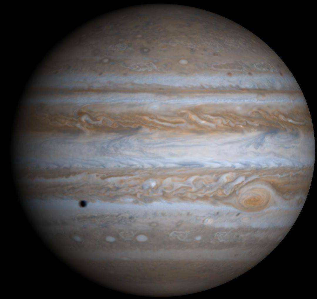 朱诺号发现木星的重力场是倾斜的