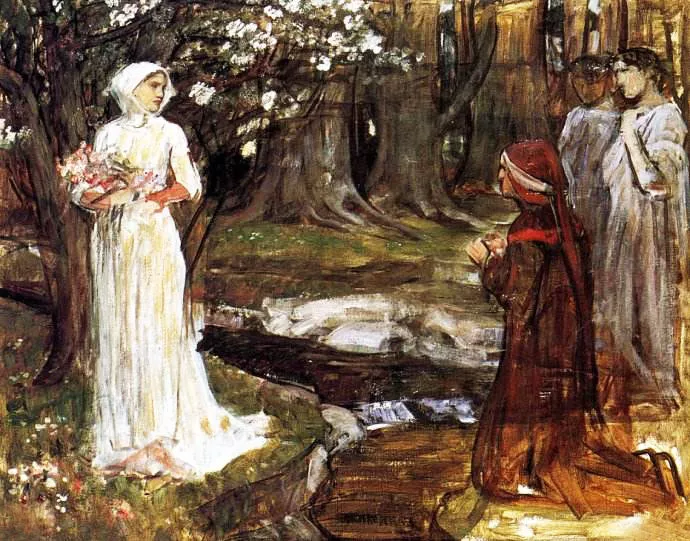 英国画家沃特豪斯 浪漫如梦幻般的唯美画作
