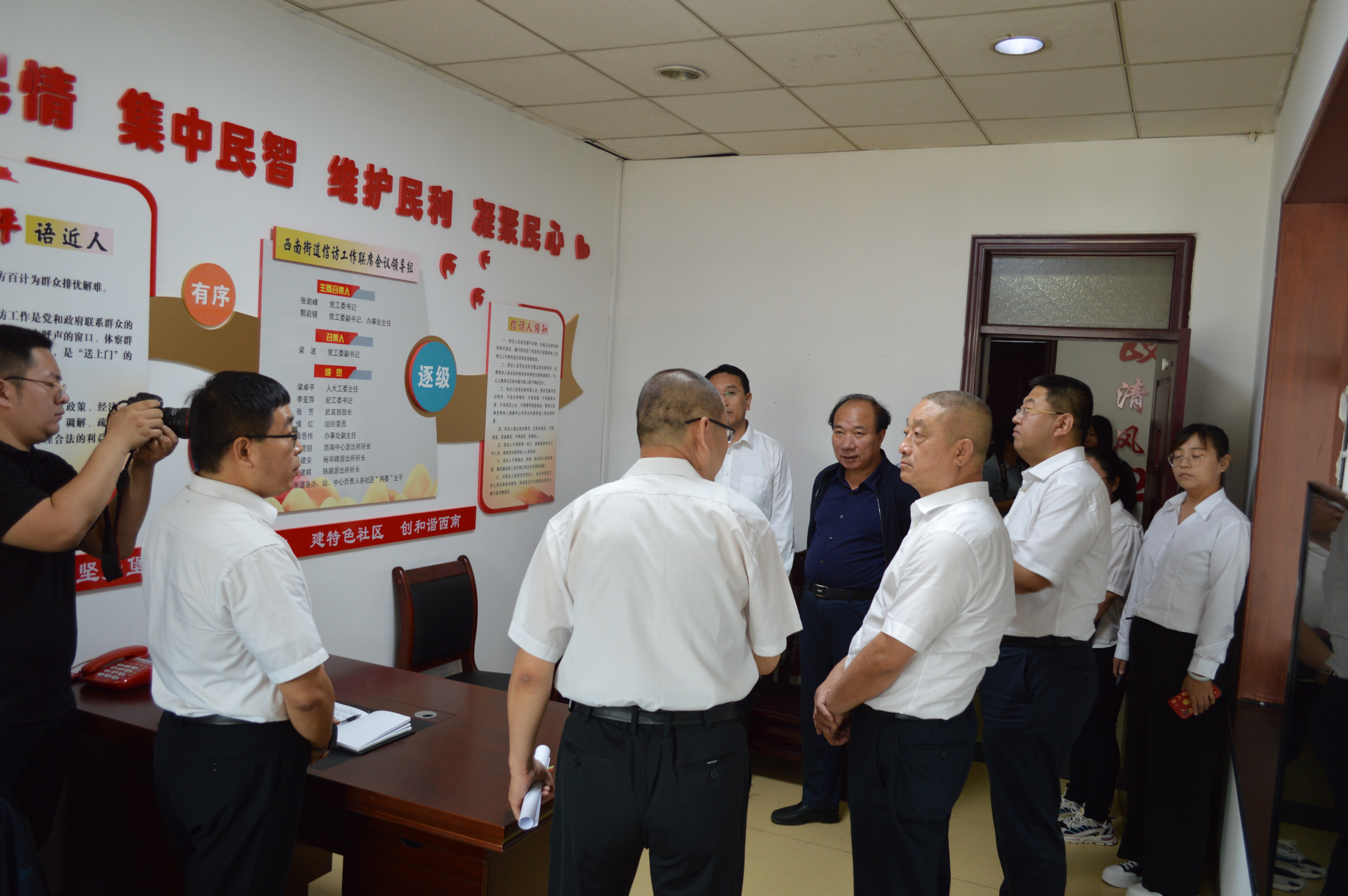 陈纲在晋中市调研指导信访工作