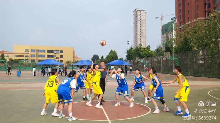 邯郸：丛台区永安中学在全市篮球比赛中夺冠