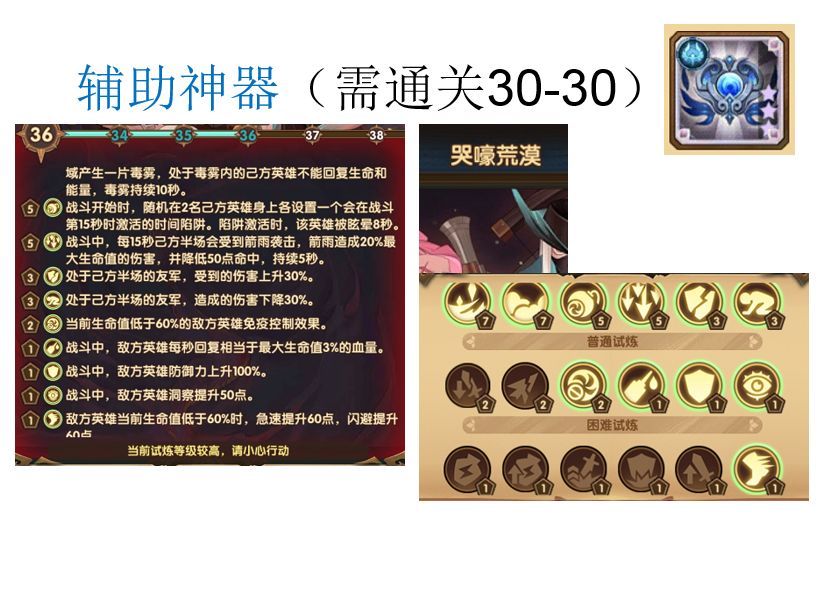 剑与远征主神试炼 神器试炼攻略