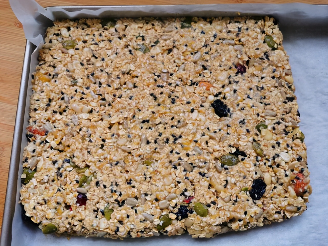 無油無糖，自製燕麥堅果能量棒，飽腹感極強，代餐零食都合適