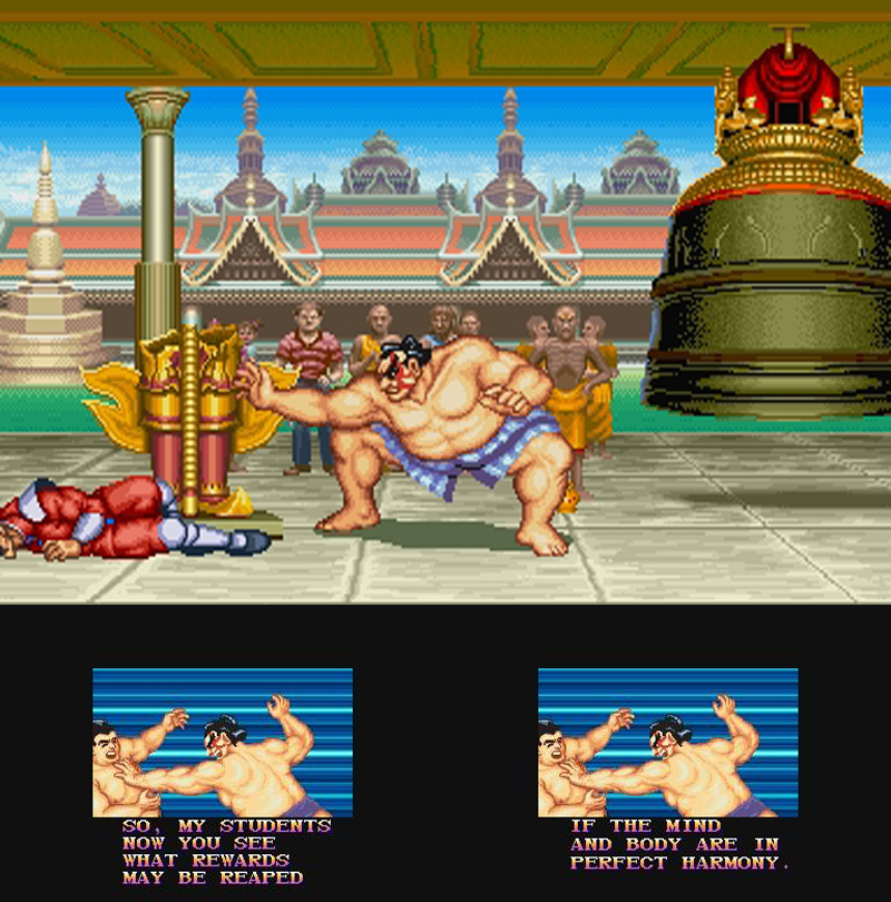 經典街機《街頭霸王2》幾十年沒鬧明白，結局到底幾個意思