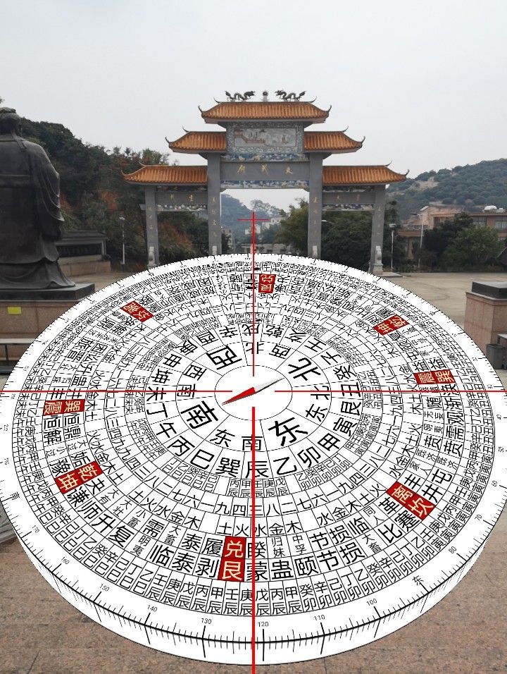高州竹坑文武庙豪华气派  但风水却被许氏家父墓地占掉