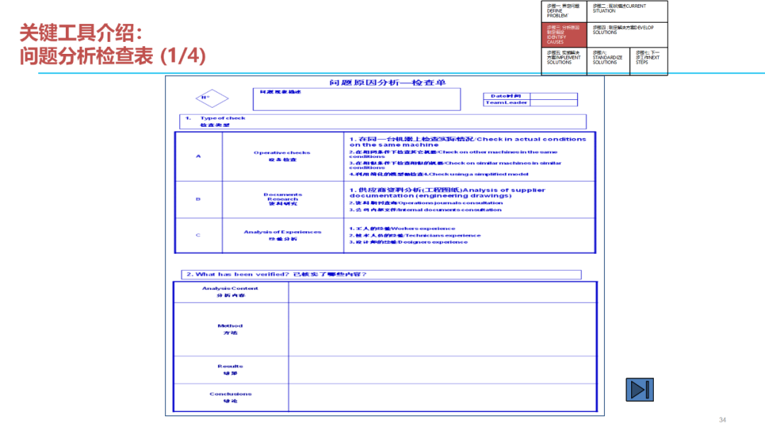 「标杆学习」质量问题分析解决七步法