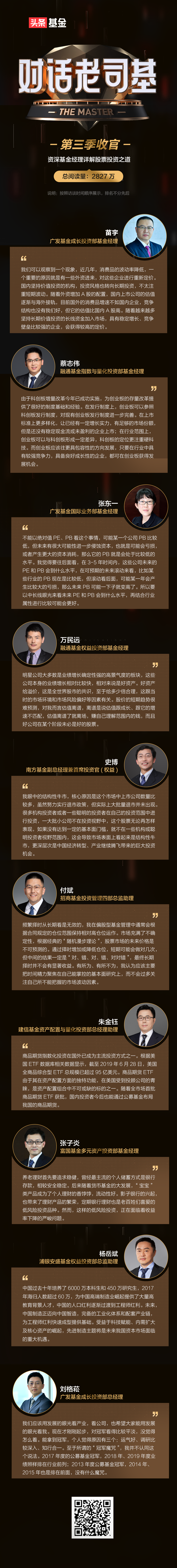 《对话老司基》第三季收官，资深基金经理详解股票投资之道