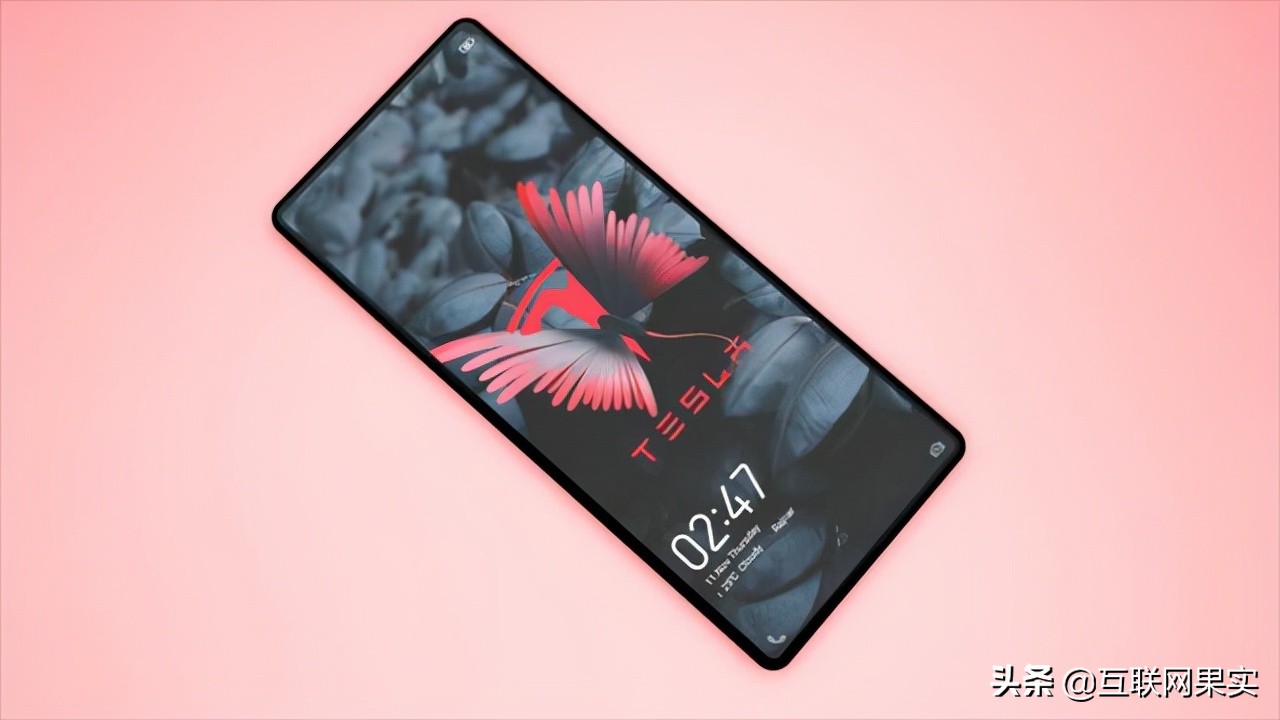 Tesla Model π concept phone exposed, full screen + Snapdragon 898, a ...